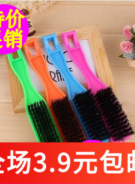 G104塑料鞋刷 皮鞋刷鞋油刷 洗衣洗鞋刷 长柄刷子 黑色软毛刷子