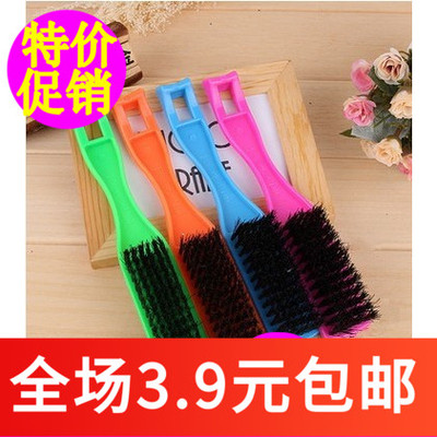 g104塑料鞋刷洗衣长柄黑色软毛