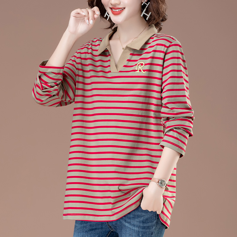 中年妈妈大码秋装长袖