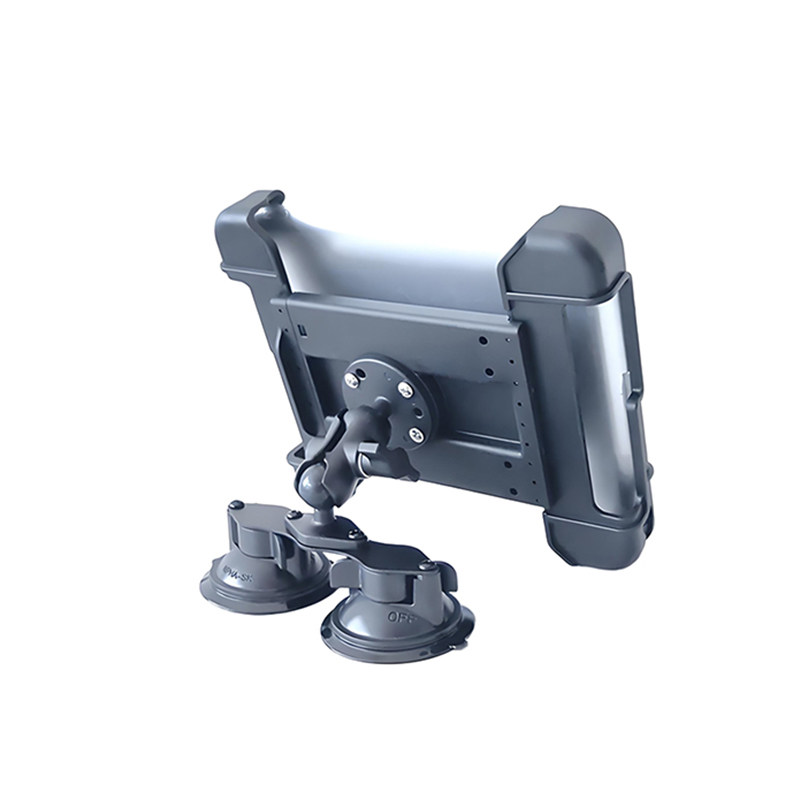 双吸盘式平板支架工业三防电脑大吸盘壁挂桌面真空吸附万向支撑托架子玻璃汽车载多用途超厚超大支架