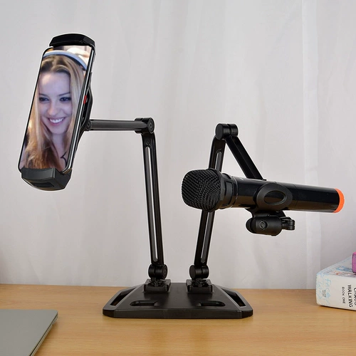 Мобильный телефон, настольная трубка, крутящийся планшетный микрофон, 360 градусов