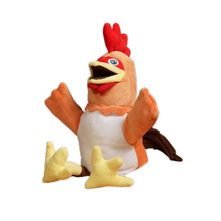 儿童手偶娃娃安抚玩具可张嘴巴能动毛绒互动腹语动物手套玩偶亲子