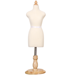 人台立体裁剪女可插针服装设计小人台二分之一学习迷你教学小人台