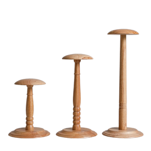 新款帽架木质台式帽托服装店帽子架帽撑衣柜陈列展示帽子支架-2