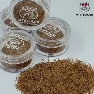 日本ANNUUM安纽2025新品美甲木屑粉创意特色美甲饰品点缀装点素材