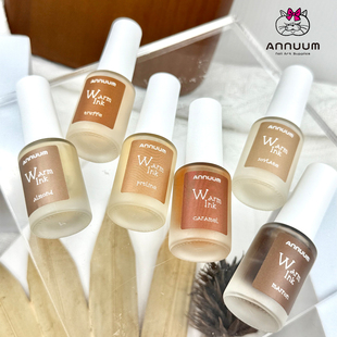日本Annuum安纽美甲2025新品 Ink速干秋冬晕染ins 暖墨晕染液Warm