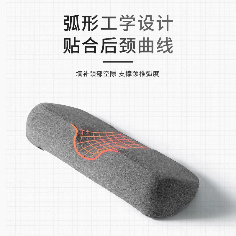 颈椎枕头护颈枕专用圆形圆柱糖果助睡眠长条单人反牵引支撑睡觉枕