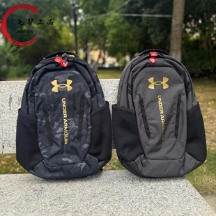 安德玛UA Hustle 6.0男女训练户外运动双肩背包书包登山包1384672