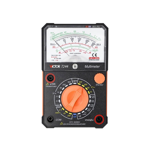 胜利仪表VC7244/VC7001高精度电流表指针万用表家用机械万用表