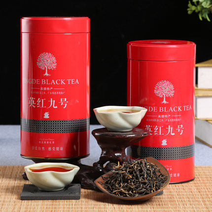 英德红茶英红九号 广东特产新茶叶 罐装散装浓香英九1959高档礼盒