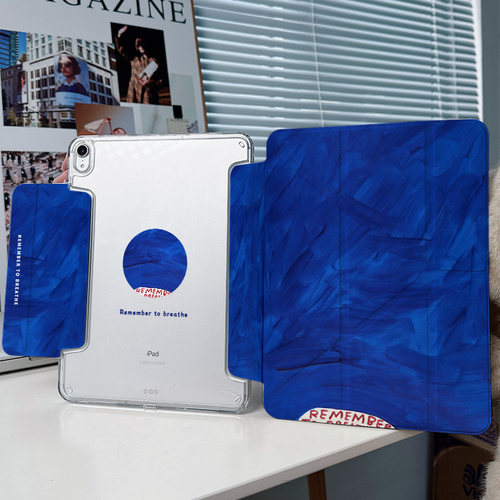 【3+y折x兼容笔套】带搭扣适用苹果ipadair7保护套华为平板matepad11.5s透明6防弯12.2壳mini无笔槽pro11情侣