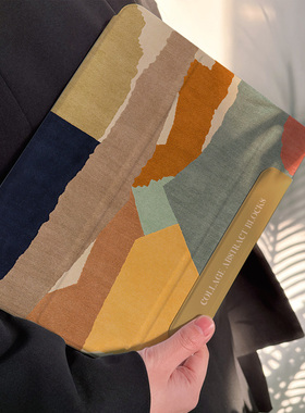 【新品x磁吸圆环双面夹】拼接块适用苹果平板ipad9保护套pro11透明12.9第十代10.9高级感mini可拆卸air7艺术6