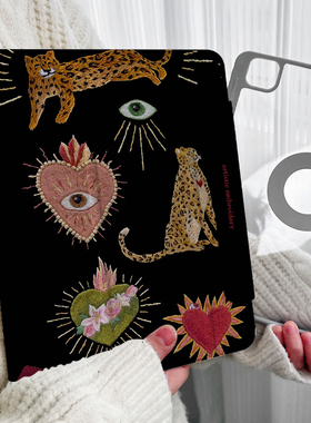 【可拆分x带笔槽】圆环磁吸2024新款ipadpro11保护套适用苹果平板air6/5防弯华为matepad11.5s复古ins小米9壳