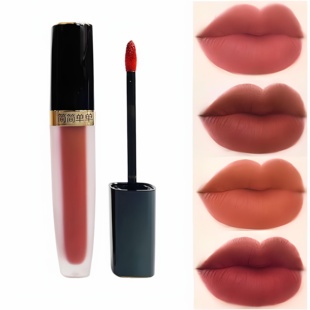 简简单单茶灵绝色倾慕液态口红雾面哑光口红唇釉显白不易掉色焦糖