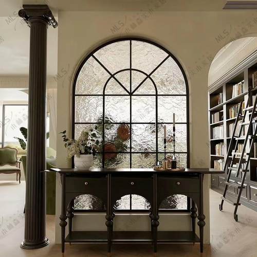 边柜隔断柜复古中古风入户客厅