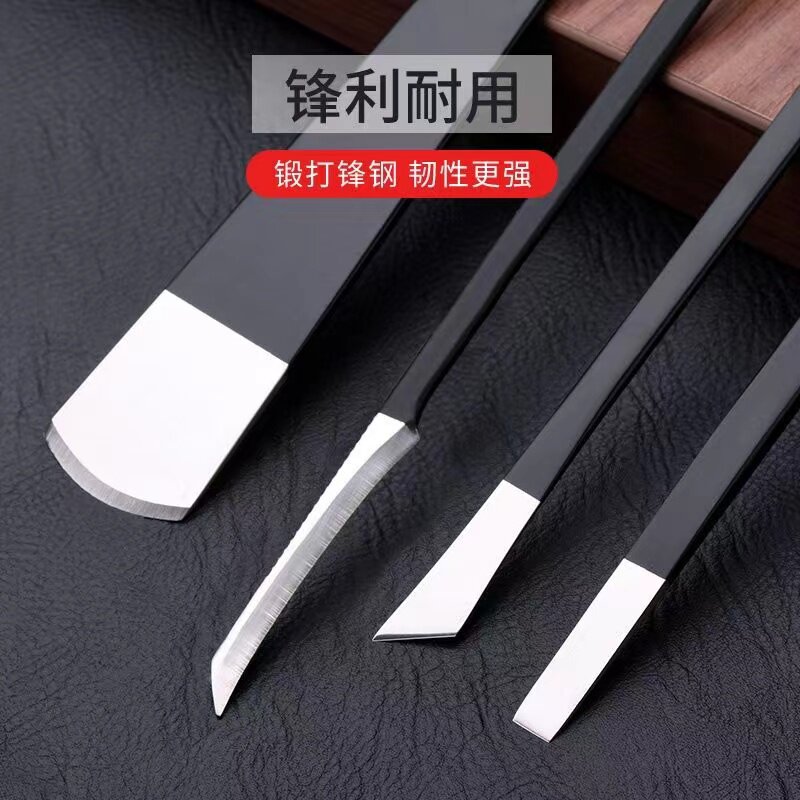 페디큐어 칼 세트 양주 세 칼 전문 기술자가 각질 큐티클 손톱 홈 굳은살 회색 및 두꺼운 손톱 도구 염증을 제거합니다