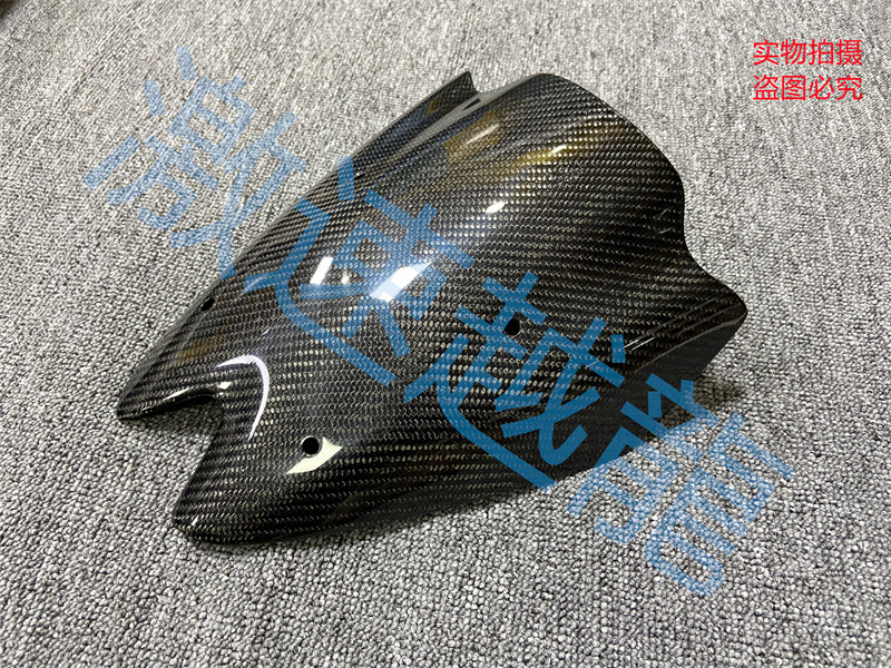适用于川崎Z1000 10-11-12-13年 高质量真碳纤维前挡风玻璃挡风镜