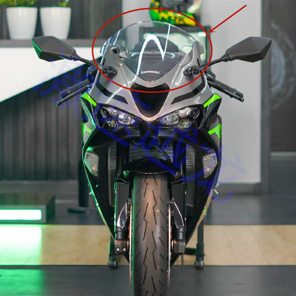 川崎ZX-6R23-24年挡风玻璃贴纸