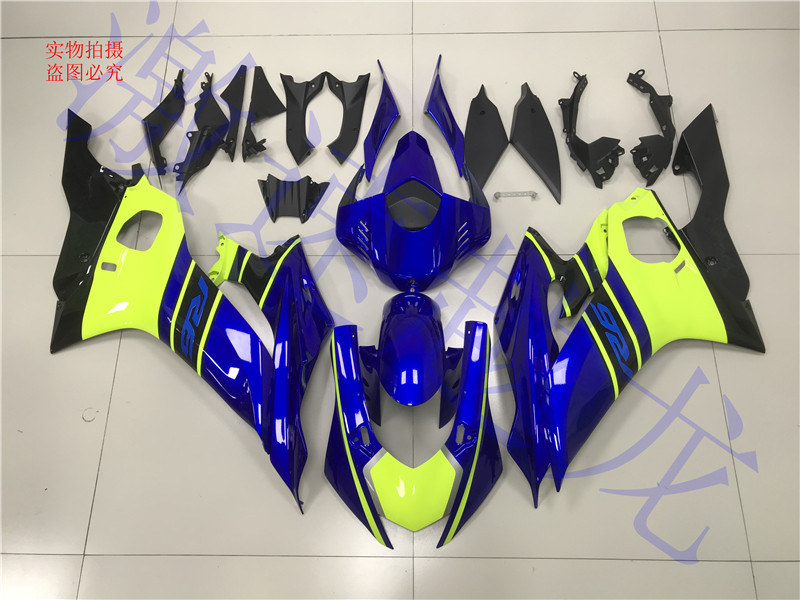 适用于雅马哈YZF600 17-19年R6摩托车全车外壳喷漆护板整流罩定制