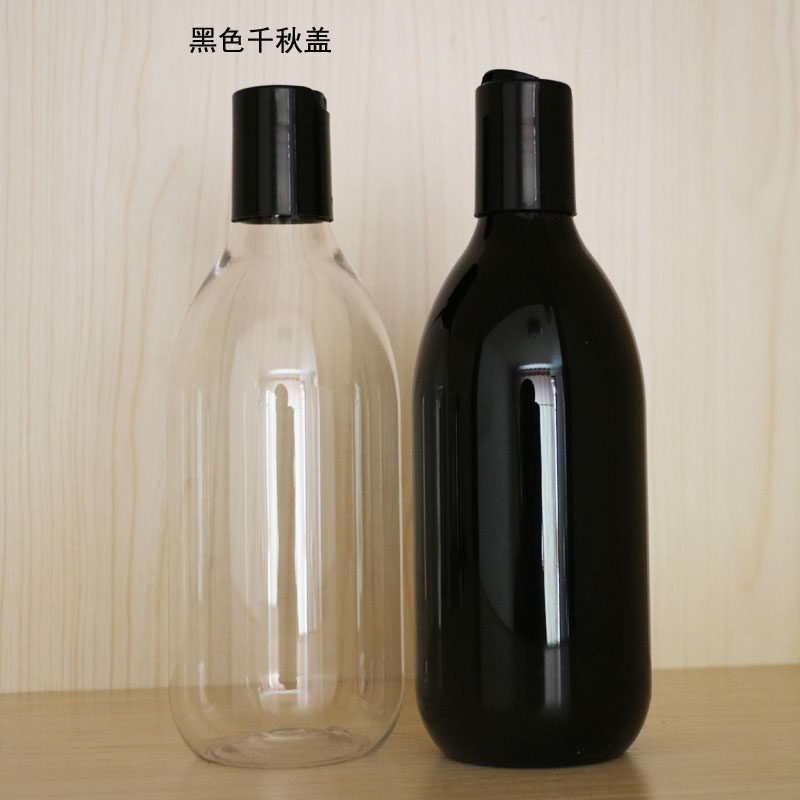 10个起拍500ml  Y款 纯黑色塑料瓶  洗发水 纯露分装瓶,包装,塑料瓶,淘宝优惠券,粉丝福利购,淘宝优惠卷