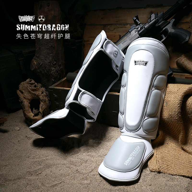 summitdragon泰拳护腿搏击散打护小腿护胫护脚散打训练护具装备