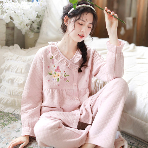 富朵月子服保暖空气棉