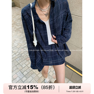 半身裙褲 GV大白哥 寬松襯衫 套裝 Chill輕松感 春秋上衣外套裙子女