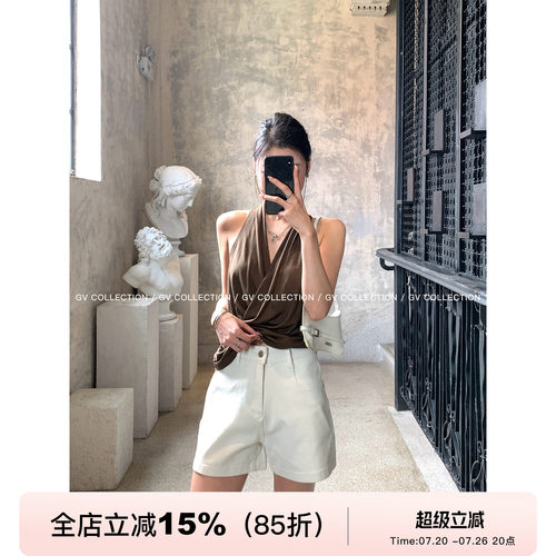 弹力直筒百搭三分牛仔短裤