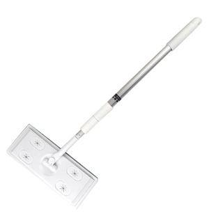 平板拖把家用地板瓷砖神器懒人夹布式厨房免手洗可替换静电除尘纸