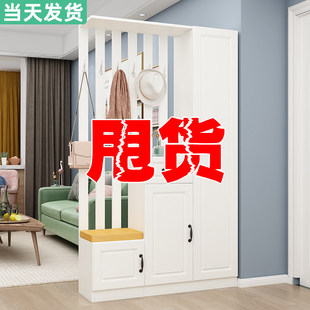 进门玄关柜鞋柜一体简约现代入户屏风客厅双面装饰轻奢门厅隔断柜