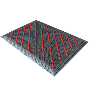 室外门口防滑地垫商用塑料入户门垫户外除尘拼接脚垫家用进门地毯