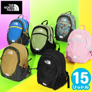 Chookids日本代购 THE NORTH FACE北面 儿童户外露营出游背包 15L