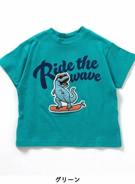 Chookids日本代购 BREEZE 2025夏  童装 5色舒适可爱短袖t恤