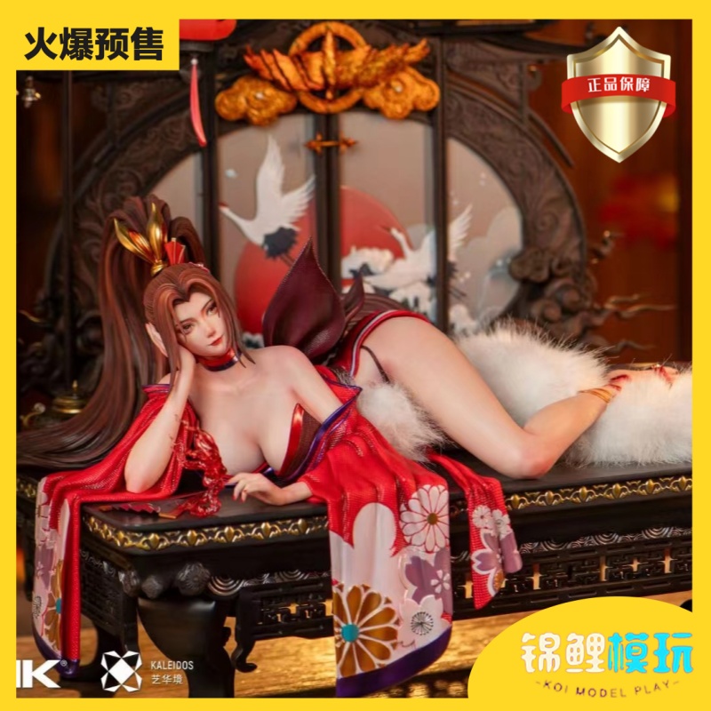 【先行预定】snk正版授权不知火舞「花见奇谈」典藏雕像雕像手办