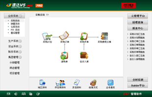 速达V5.NET商业版 ERP企业管理软件进销存财务委托加工永久用户