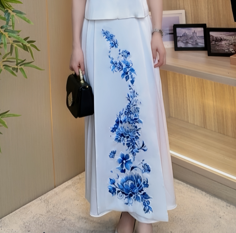 2025新款气质新中式国风刺绣时尚夏装马面裙817-2,女装/女士精品,半身裙,淘宝优惠券,粉丝福利购,淘宝优惠卷