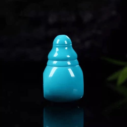 高瓷沉香绿松石金刚手串湖北精工