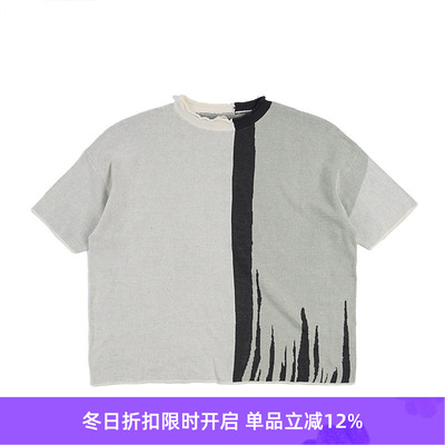 SHINYAKOZUKA全棉短袖针织衫T恤