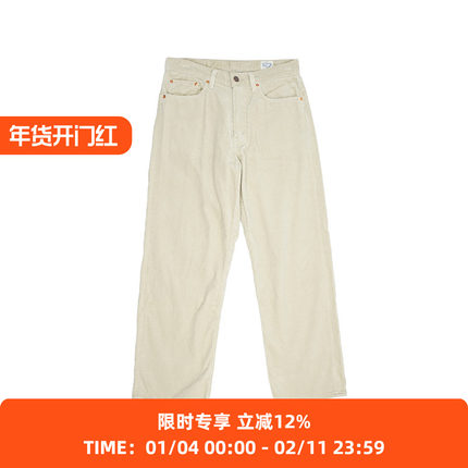 orslow 101 DAD'S FIT CORDUROY 复古老爹宽松直筒灯芯绒长裤