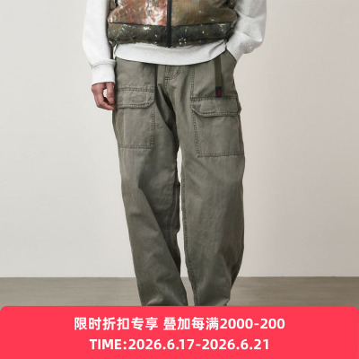GRAMICCI CANVAS EQT PANT 男士梭织长裤