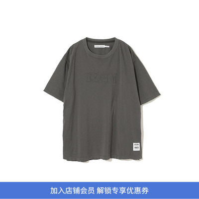 UNDERCOVER和纸纤维混纺短袖T恤