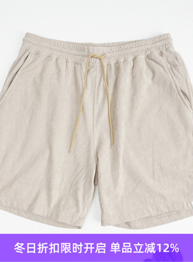 THING FABRICS TF Lose Short Pant 日本今治毛巾超短绒宽松短裤