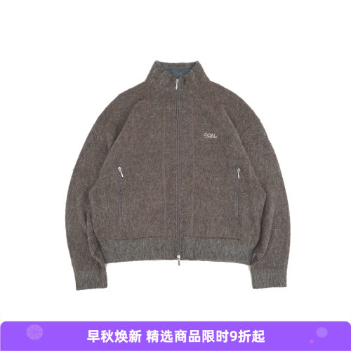nanamica OOAL Zip Up Mohair 男女中性款马海毛羊毛混纺夹克