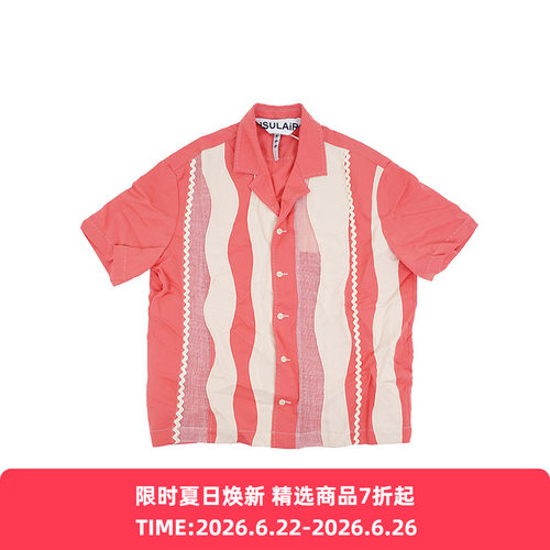 INSULAiRE 岛民 Tidal Shirt 天丝混纺短袖度假衬衫