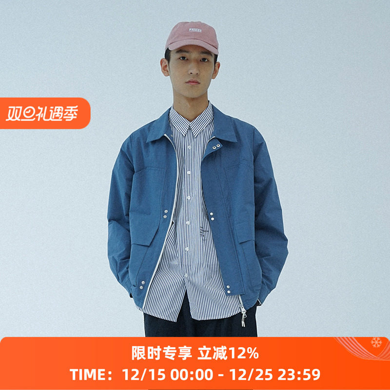 PRIMEE棉混纺工装夹克外套