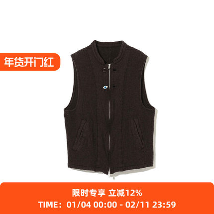UNDERCOVER Tops Vest 羊毛拉链背心