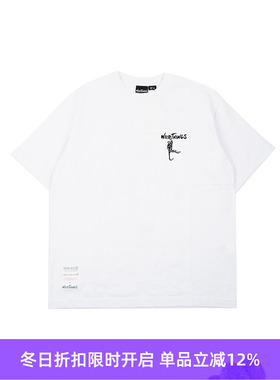 WILD THINGS Golden Monkey Graphic Tee 印花圆领短袖T恤