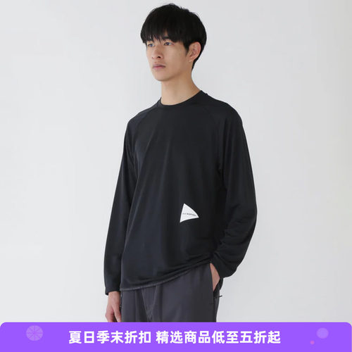 and wander dry jersey raglan LS男女款吸湿速干透气防臭运动T恤