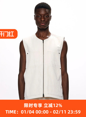 marka ENGINEERED VEST 土耳其有机棉复古工装拉链马甲