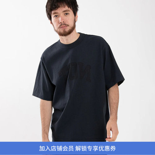 blurhms NOT-PRINCE 88/12 天竺棉复古宽松印花短袖T恤PRINCE大学